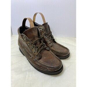 Vintage Eagle Mountain Leather Boots Mens Size 7M Brown